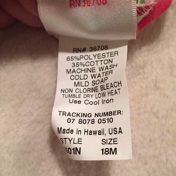 Baby outfit from Hawaii - Picture 6 of 6